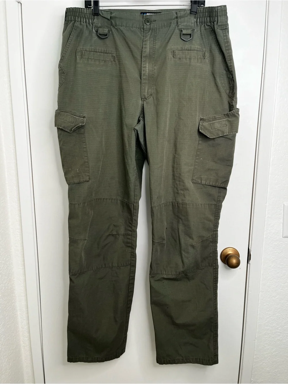 LAPG Urban OPS Tactical Cargo Olive Pants Mens Size 38x34” Cotton Blend *Flaws